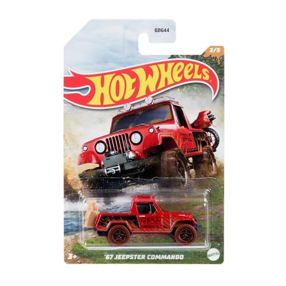 Машинка Hot Wheels Підкорювачі бездоріжжя 67 Jeepster Commando (HFW36-HDH08)